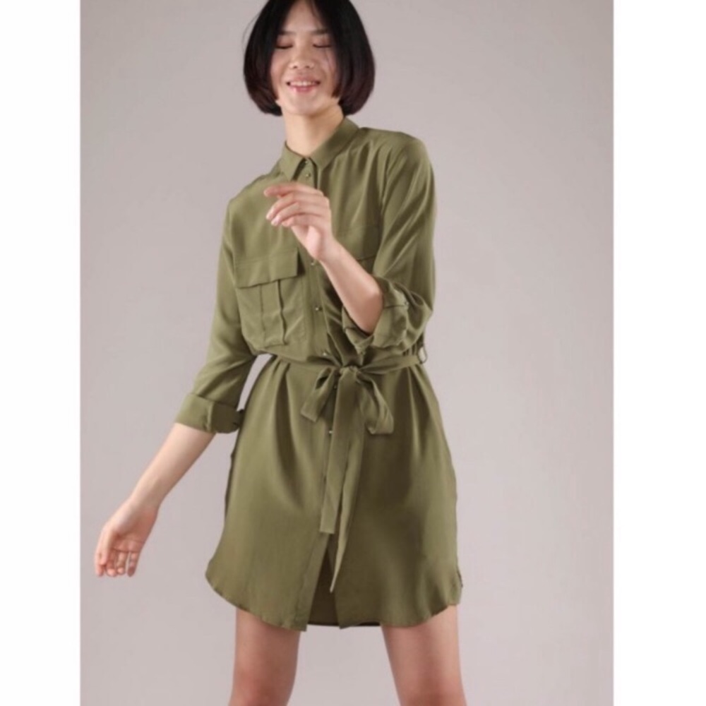 Grana Silk Dress